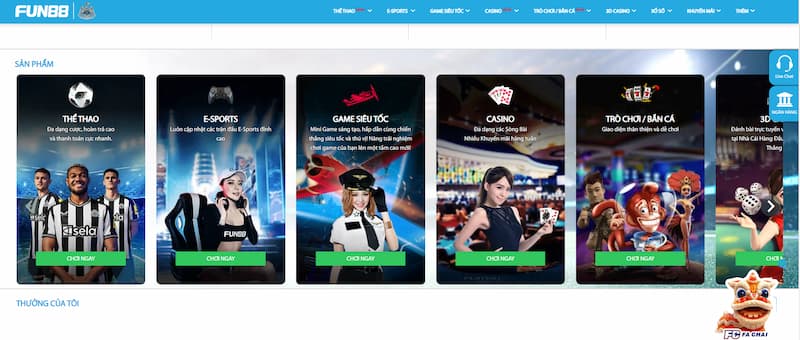 Meta: Để tham gia những tựa game cá cược miễn phí trên sảnh cược nhà cái online người chơi nhất định không thể bỏ qua thao tác đăng ký. Cùng tìm hiểu chi tiết hướng dẫn Đăng Ký Fun88 ngay dưới đây.Hướng Dẫn Chi Tiết Đăng Ký Fun88 Dành Cho Tân Binh
Nhà cái Fun88 được nhiều người chơi biết đến với cái tên địa chỉa cá cược hàng đầu tại Việt Nam và được nhiều anh em quốc tế yêu thích tin tưởng. Để tham gia nhanh chóng, miễn phí vào những tựa game chất lượng đỉnh cao tại nhà cái, anh em còn chần chờ gì mà không nhanh tay đăng ký tài khoản cá nhân tại nhà cái và truy cập bất cứ lúc nào. Dưới đây là bài viết hướng dẫn chi tiết người chơi các bước Đăng Ký Fun88 nhanh gọn lẹ cho tân binh.
Tìm hiểu các bước đăng ký bằng điện thoại
Nhà cái Fun88 hỗ trợ người chơi có thể thực hiện thao tác Đăng Ký Fun88 trên mọi thiết bị thông minh chỉ cần anh em có kết nối internet.
Bước 1. Nhận mã đăng nhập nhà cái gửi về số điện thoại
Trước tiên, khi bắt đầu tạo tài khoản cá nhân, người chơi sẽ thực hiện thao tác xác minh bằng cách yêu cầu người chơi nhập số điện thoại chính chủ và hệ thống nhà cái sẽ tự động gửi mã đăng nhập để bắt đầu đăng ký tài khoản vào số điện thoại bạn vừa cung cấp. Sau khi hệ thống đã xác minh thành công, người chơi sẽ tiếp tục chuyển sang bước Đăng Ký Fun88 tiếp theo.
Bước 2. Nhập chính xác tất cả những thông tin cá nhân Fun88 yêu cầu cung cấp
Sau khi đã xác thực số điện thoại thành công, bạn cần cung cấp cho nhà cái những thông tin cá nhân cơ bản, chuẩn xác như: số căn cước công dân, tên người chơi sử dụng tại nhà cái và đặc biệt là phần mật khẩu đăng nhập.
Bước 3. Đồng ý những điều khoản, chính sách bảo mật và hoàn thành thao tác
Trước khi nhấn đồng ý để hoàn thành tất cả những thao tác Đăng Ký Fun88, người chơi cần nhấn đồng ý tất cả những điều khoản tại nhà cái. Sau khi nhấn đồng ý, người chơi có thể thực hiện đăng nhập vào tài khoản nhà cái bất cứ lúc nào qua nhiều hình thức khác nhau.
Giới thiệu những thao tác đăng ký trên máy tính
Thực hiện thao tác đăng ký trên máy tính về cơ bản cũng bao gồm những bước tương tự như khi thao tác trên điện thoại. Tuy nhiên, người chơi lưu ý những chi tiết khi thực hiện:
Bước 1. Truy cập vào trang chủ nhà cái Fun88 
Người chơi có thể thực hiện truy cập vào trang chủ chính thức nhà cái Fun88 qua nhiều hình thức khác nhau. Người chơi thành viên nhà cái thưởng lựa chọn một trong hai phương thức phổ biến nhất là truy cập qua trình duyệt trên thiết bị hoặc truy cập nhanh qua những đường liên kết uy tín được chia sẻ.
Bước 2. Điền những thông tin cá nhân người chơi trước khi đăng ký
Tương tự như việc đăng ký trên điện thoại, điền thoogn tin cá nhân là bước không thể thiếu. Người chơi có thể yên tâm khi những thông tin cung cấp cho nhà cái sẽ được bảo mật tuyệt đối đúng với những điều khoản trong chính sách bảo mật.
Bước 3. Nhấn đồng ý để xác nhận hoàn tất quá trình Đăng Ký Fun88
Khi nhấn đồng ý với những điều khoản, nội quy và chính sách của nhà cái là người chơi đã hoàn tất quá trình Đăng Ký Fun88 và có thể truy cập vào tài khoản cá nhân thực hiện các bước cá cược với những tựa game lôi cuốn, hấp dẫn.
Những điều kiện cần chuẩn bị cho quá trình Đăng Ký Fun88
Để quá trình thực hiện những bước Đăng Ký Fun88 nhanh chóng và tiết kiệm được tối đa thời gian của người chơi, anh em cần chú ý những điều kiện như:
Điều kiện trước khi thực hiện Đăng Ký tại nhà cái Fun88
Người chơi cần đáp ứng đủ độ tuổi quy định tham gia cá cược tại nhà cái là trên 18 tuổi và đã được cấp căn cước công dân, có số điện thoại riêng và có tài khoản ngân hàng liên kết với tài khoản nhà cái thuận tiện cho khâu giao dịch.
Những yêu cầu cần đáp ứng để Đăng Ký Fun88
Thiết bị bạn sử dụng để Đăng Ký Fun88 cần được kết nối mạng ổn định, chất lượng cao trong suốt quá trình thực hiện đăng ký.
Toàn bộ những thông tin người chơi cung cấp cho nhà cái cần chính xác và đảm bảo trùng khớp.
Lý do bạn nhất định nên trở thành thành viên nhà cái Fun88 
Với những ưu điểm nổi bật mà nhà cái Fun88 mang lại dưới đây khiến bạn nhất định không thể bỏ lỡ những trải nghiệm cá cược tại Fun88.
Tài khoản cá nhân và thông tin người chơi được bảo mật 100%
Hệ thống bảo mật nhà cái vô cùng hiện đại, chuyên nghiệp hỗ trợ bảo mật tuyệt đối những thông cá nhân cũng như thông tin đăng nhập của người chơi tại nhà cái nên anh em tham gia có thể hoàn toàn thoải mái yên tâm tin tưởng.
Tham gia nhiều thể loại game với nhiều hình thức khác nhau
Khi đã được nhà cái cấp tài khoản cá nhân thành công là người chơi có quyền truy cập vào tất cả các thể loại game trong kho game khổng lồ tại nhà cái với những thao tác đơn giản, dễ dàng, phù hợp với mọi đối tượng người chơi.
Dành tặng đến người chơi nhiều khuyến mãi lớn lên đến hàng tỷ đồng
Nhà cái Fun88 thường xuyên tổ chức nhiều khuyến mãi đặc biệt hấp dẫn với nhiều phần quà giá trị lớn lên đến hàng tỷ đồng cũng nhiều ưu đãi độc đáo dành cho những tân binh mới tham gia Đăng Ký Fun88.
Kết luận
Trên đây là bài viết hướng dẫn tân binh chi tiết các bước thao tác chuẩn xác để Đăng Ký Fun88. Chúc anh em thao tác đăng ký tài khoản thành công và có những giây phút cực thư giãn, dành được nhiều lợi nhuận lớn tại nhà cái hàng đầu Fun88.

Hướng dẫn chi tiết cách Đăng nhập Fun88 không bị chặn nhanh chóng

