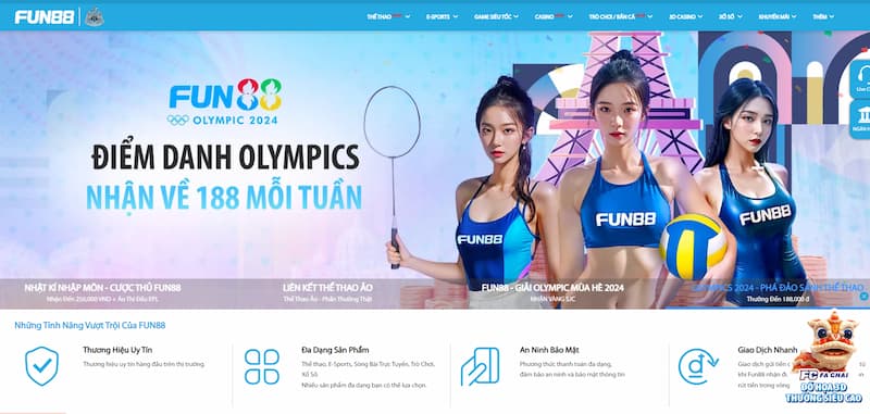 Lý do nên đăng ký tài khoản nhà cái Fun88 qua đường link