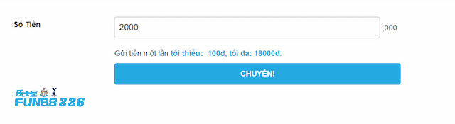 Nạp tiền Fun88 bằng Zalo Pay